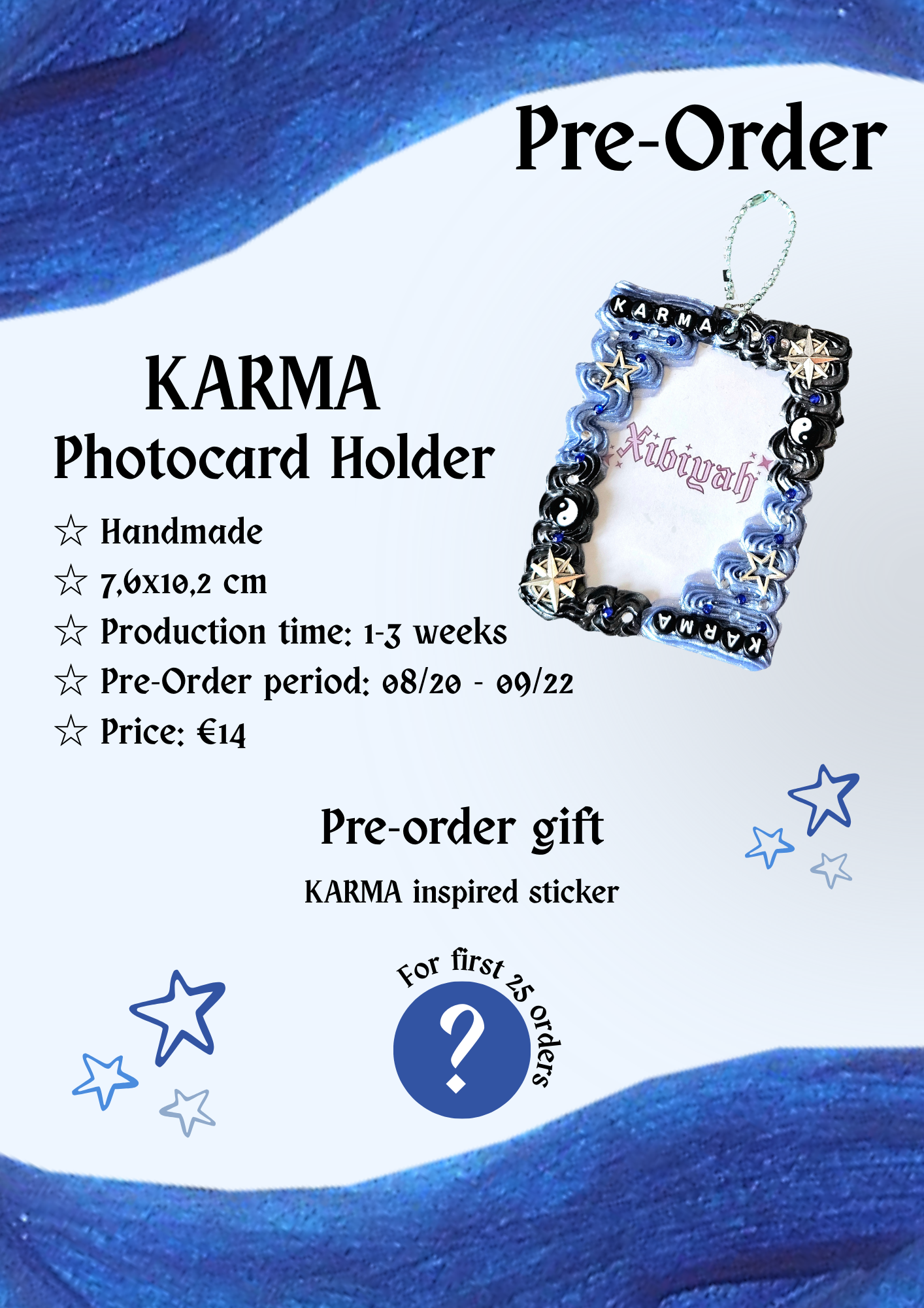 PRE-ORDER KARMA Photocard Holder